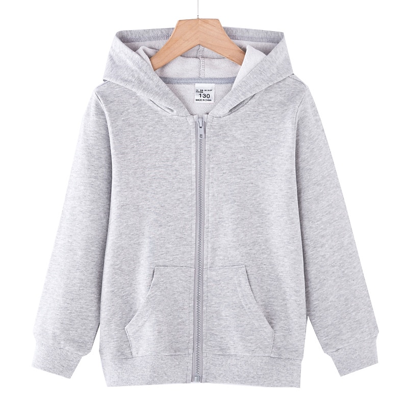 Barn Unisex Jakke Kappa Ytterkläder Slät Långärmad Ficka Täcka Gata Bomull Aktiv Grundläggande Svart Rodnande Rosa Gul Vinter Höst 3-13 år 2025 - $26.99 –P3