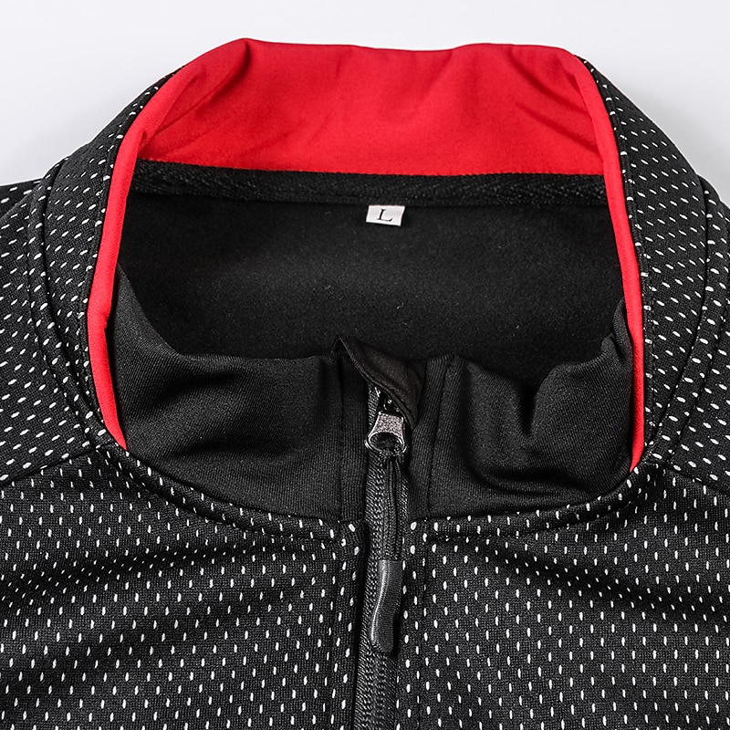 Nuckily Hombre Chaqueta de Ciclismo Invierno Mantiene abrigado Alta visibilidad Resistente al Viento Transpirable Bicicleta Chaqueta Chándal MTB Bicicleta Montaña Ciclismo Carretera Ciclismo urbano 2025 - $62.99 –P4