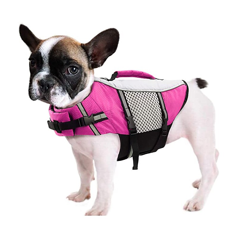 2025年 犬用 犬のライフジャケット 反射 スポーツ&アウトドア 安全用具 ビーチ ブルー 犬服 for ハスキー犬 ゴールデンレトリバー ビジョンフリーゼ ポメラニアン Small コレクション – $30.99 –P3