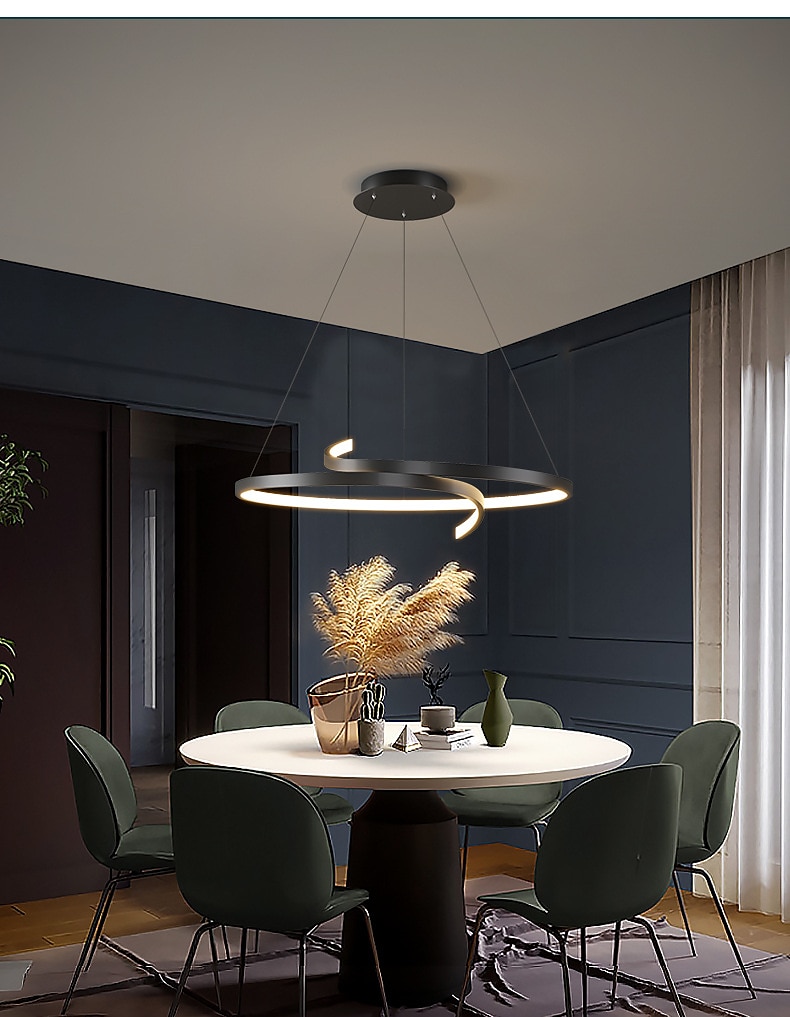 lampada a sospensione a led semplice creativo personalizzato geometria lampadario ristorante lampada nordico postmoderno bar caffetteria lampada studio lampada da ufficio del 2025 a $349.89 –P12