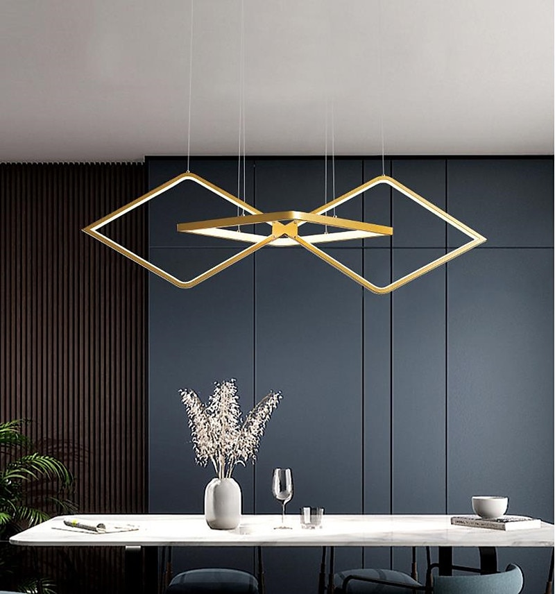 led pandantiv 100 cm candelabru design unic aluminiu stil artistic stil modern finisaje pictate elegant led moderne 220-240v 2025 - $448.59 –P5