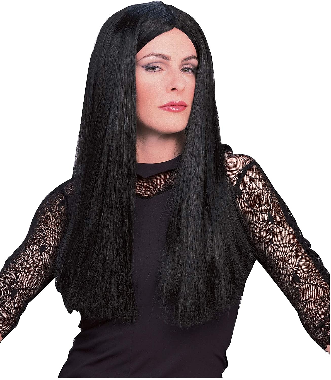 Perucas cosplay Preta Encaracolado Reta natural Cabelo Sintético Curto / Longo perucas Homens / Mulheres perucas Para festa de 2026 por $25.99 –P2