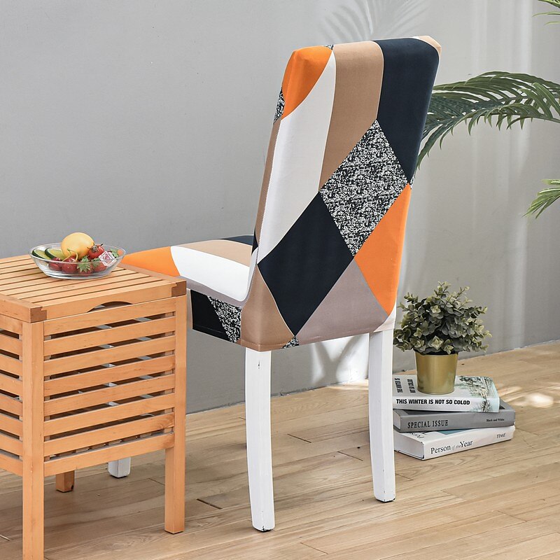 Housse de chaise de cuisine extensible housse de siège de chaise élastique pour salle à manger fête d'hôtel douce durable lavable de 2025 ? $13.49 –P12