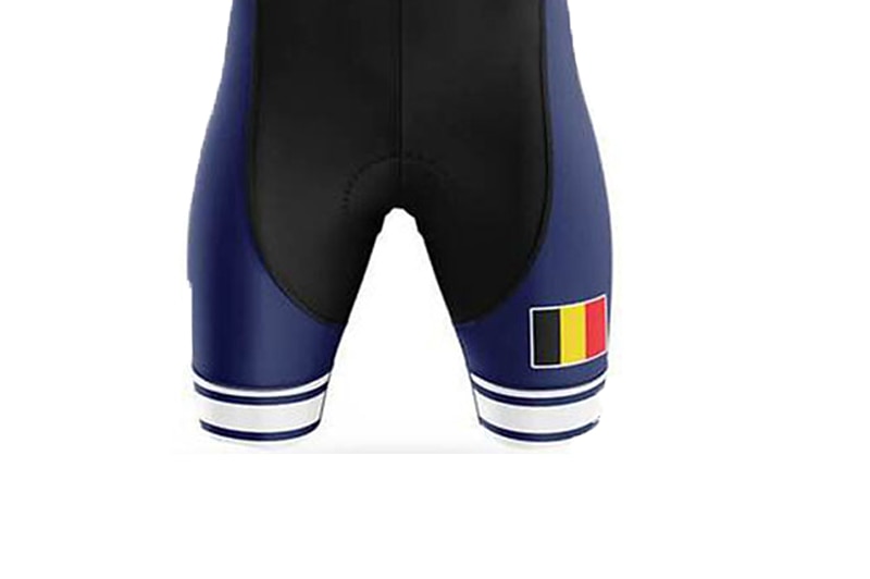 Ανδρικά Συμπαγές Χρώμα Με Μοτίβο Βέλγιο Εθνική Σημαία Αθλητική φόρμα σορτς ποδηλασίας Ποδήλατο Σορτσάκι με τιράντες Παντελόνια Ποδηλασία Βουνού Ποδηλασία Δρόμου Αθλητισμός 3D Pad 2026 - $28.99 –P5