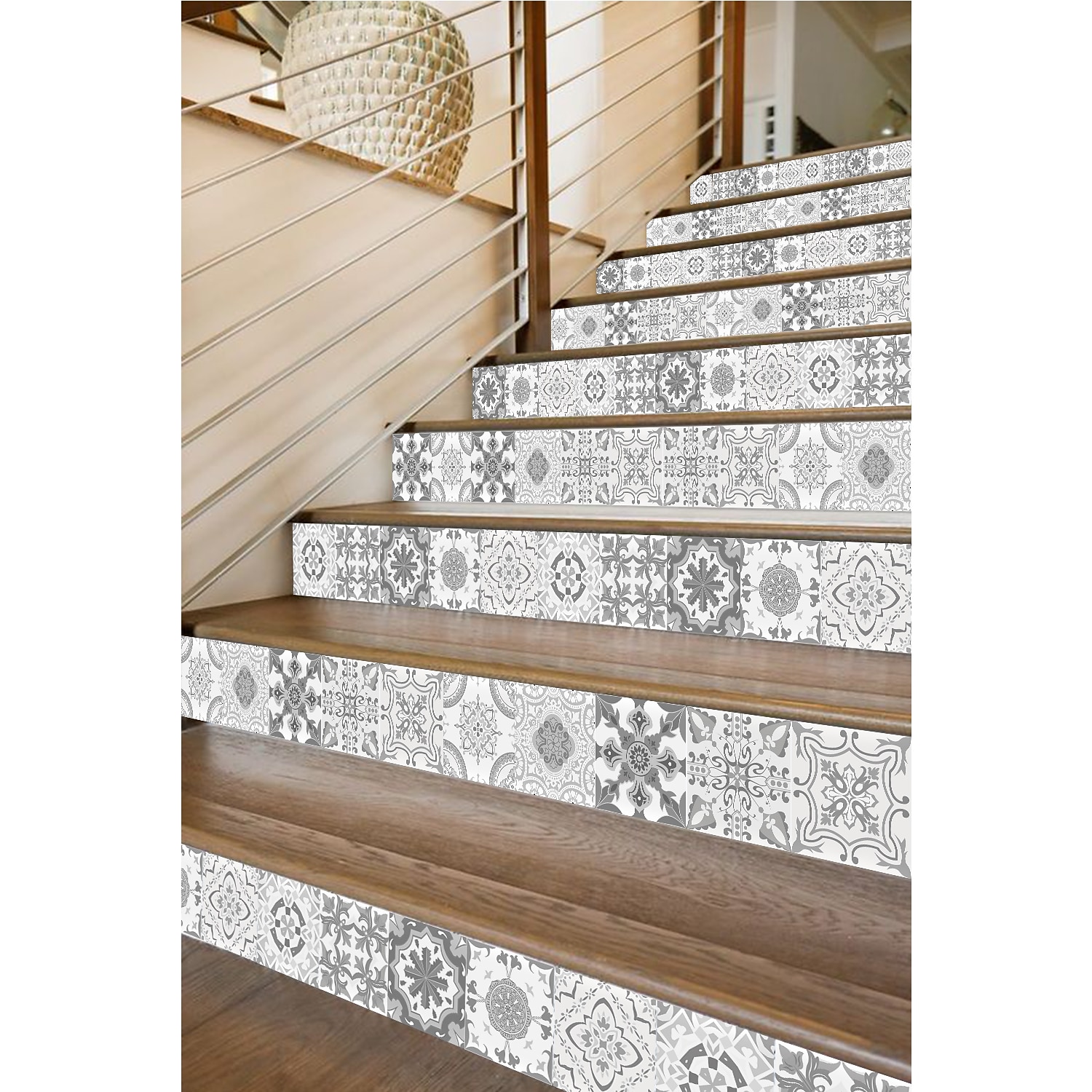 24/48pcs adesivi murali autoadesivi mandala impermeabili classici adesivi per piastrelle marocchine cucina creativa bagno soggiorno del 2025 a $15.49 –P2