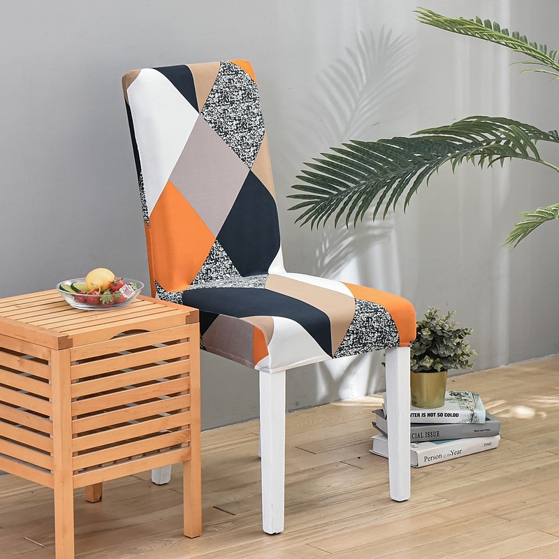 Housse de chaise de cuisine extensible housse de siège de chaise élastique pour salle à manger fête d'hôtel douce durable lavable de 2025 ? $13.49 –P11