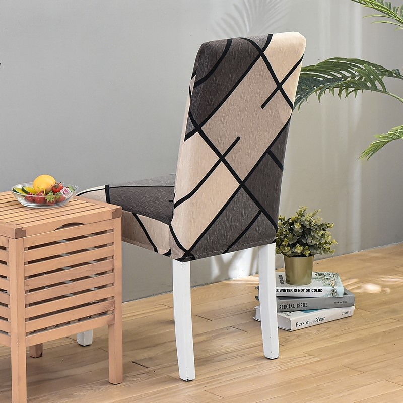 Housse de chaise de cuisine extensible housse de siège de chaise élastique pour salle à manger fête d'hôtel douce durable lavable de 2025 ? $13.49 –P16