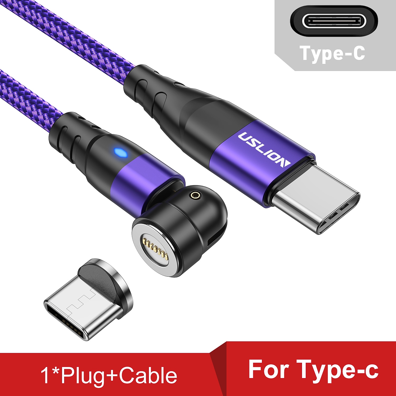 Multi Charging Cable 60W 3.3ft 6.6ft USB C to Lightning / micro / USB C 3 A Fast Charging Nylon Braided Durable Magnetic For Samsung Xiaomi Huawei Phone Accessory 2025 - $10.99 –P10