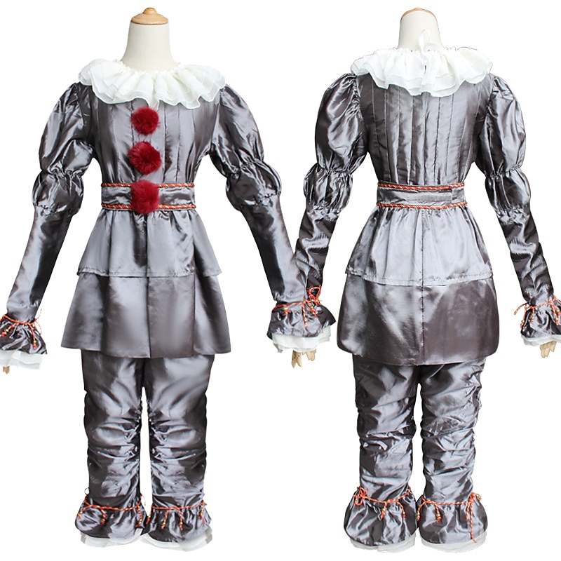 It Burlesque Clown Clown Pennywise Carnival Costume Cosplay Costume Party Costume Masquerade Kid's Adults' Men's Women's Boys Outfits Cosplay Performance Party Halloween Masquerade Mardi Gras Easy 2025 - $60.99 –P3