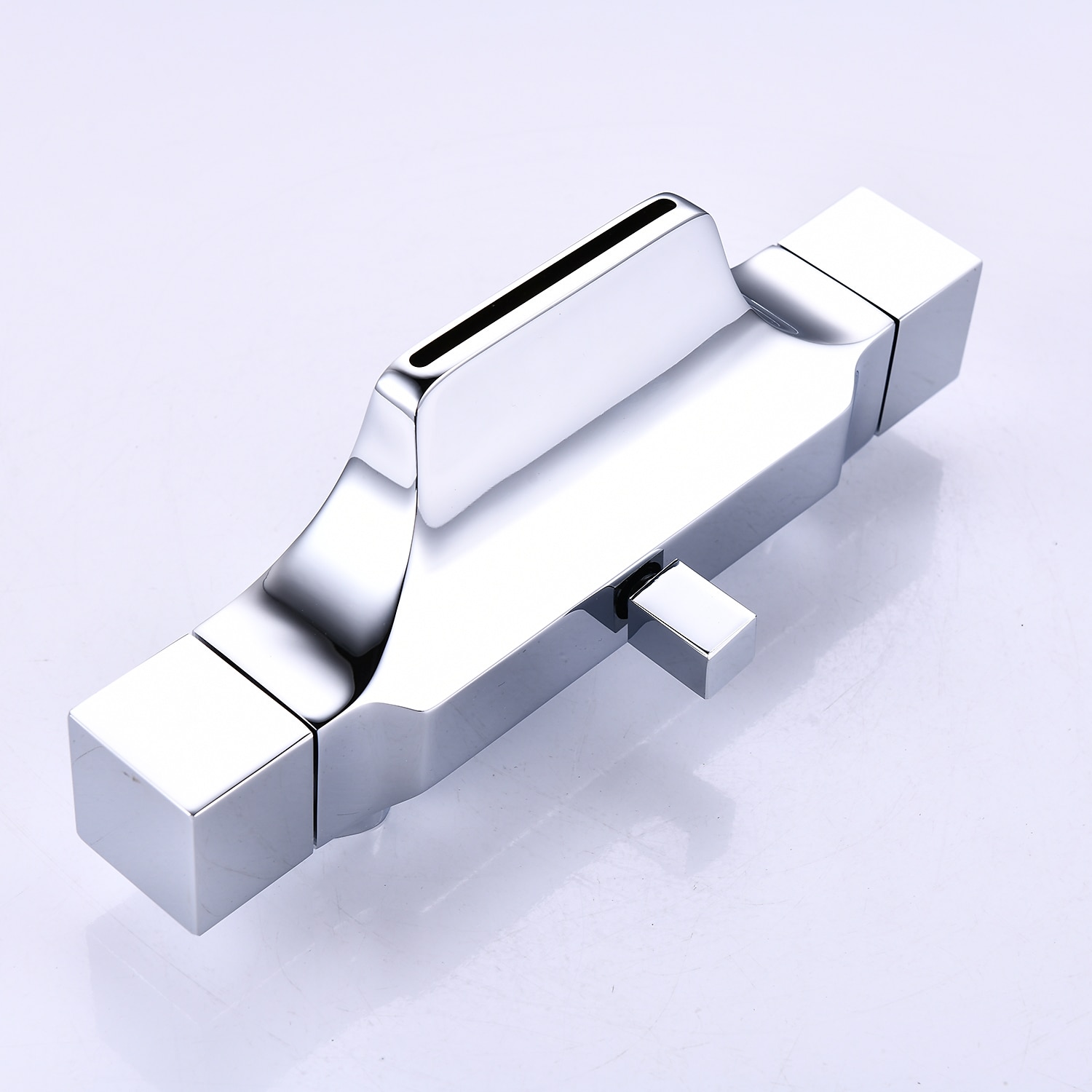 kád csaptelep - modern galvanizált falra szerelhető kerámia szelepes kád zuhanycsapok 2025 - $275.39 –P14