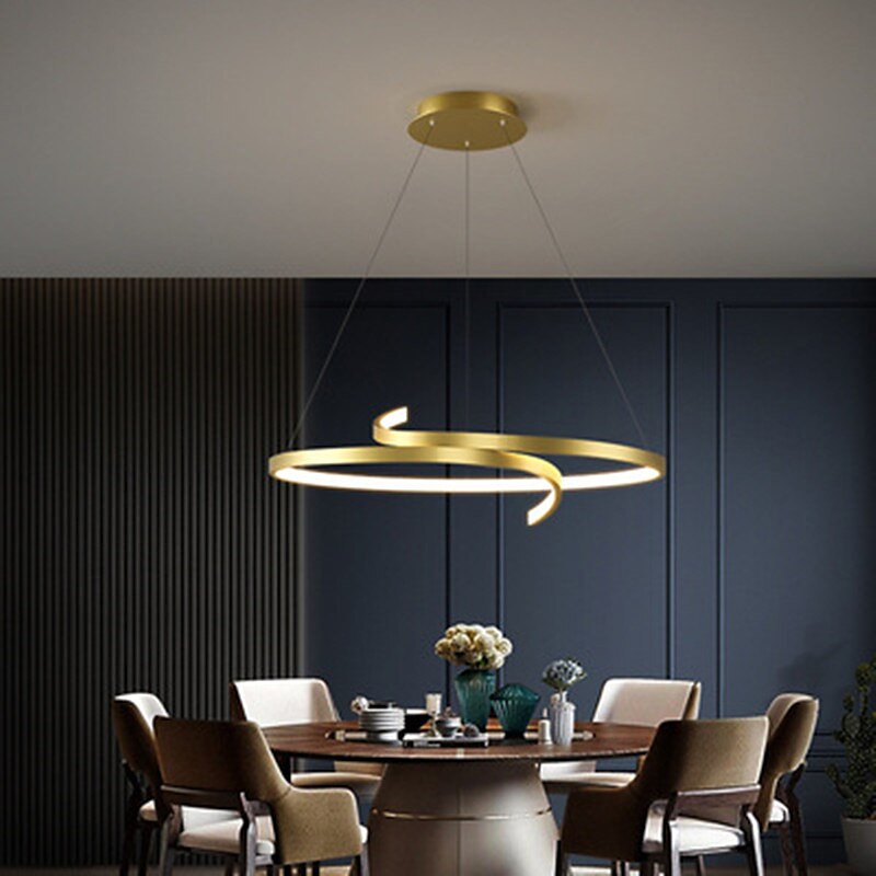 lampada a sospensione a led semplice creativo personalizzato geometria lampadario ristorante lampada nordico postmoderno bar caffetteria lampada studio lampada da ufficio del 2025 a $349.89 –P10