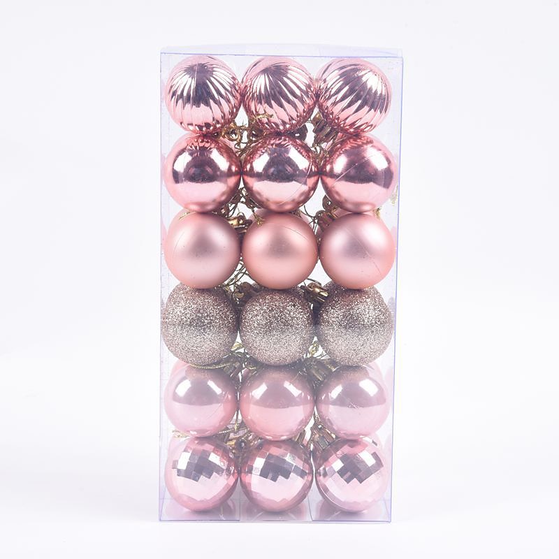 36pcs Christmas Baubles Ball Ornaments Xmas Decoration, 4cm Small Hanging Balls for Christmas Tree, Holiday, Party and Gift 2025 - $9.99 –P9