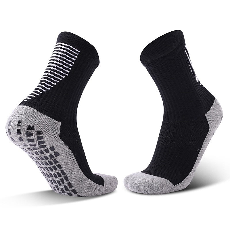 Running Socks 1 Pair Men's Women's Ankle Socks Anti-Slip Breathable Quick Dry Moisture Wicking Gym Workout Basketball Running Jogging Soccer Sports Cotton Short orange Short light blue Short white 2025 - $8.99 –P9
