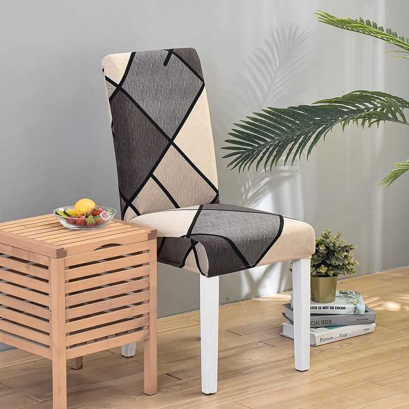 Housse de chaise de cuisine extensible housse de siège de chaise élastique pour salle à manger fête d'hôtel douce durable lavable de 2025 ? $13.49 –P15