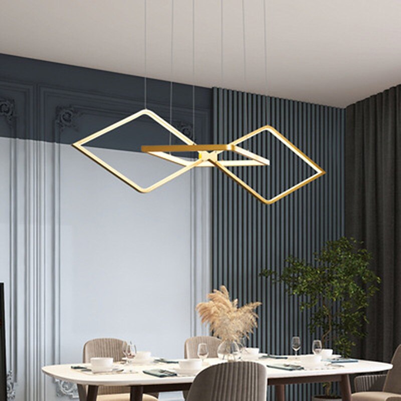 led pandantiv 100 cm candelabru design unic aluminiu stil artistic stil modern finisaje pictate elegant led moderne 220-240v 2025 - $448.59 –P1