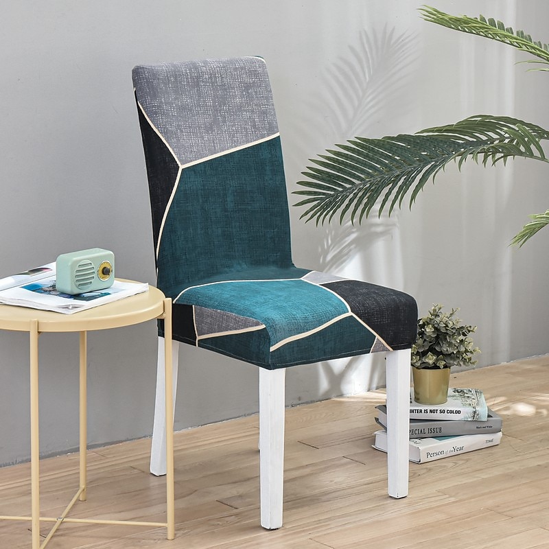 Housse de chaise de cuisine extensible housse de siège de chaise élastique pour salle à manger fête d'hôtel douce durable lavable de 2025 ? $13.49 –P9