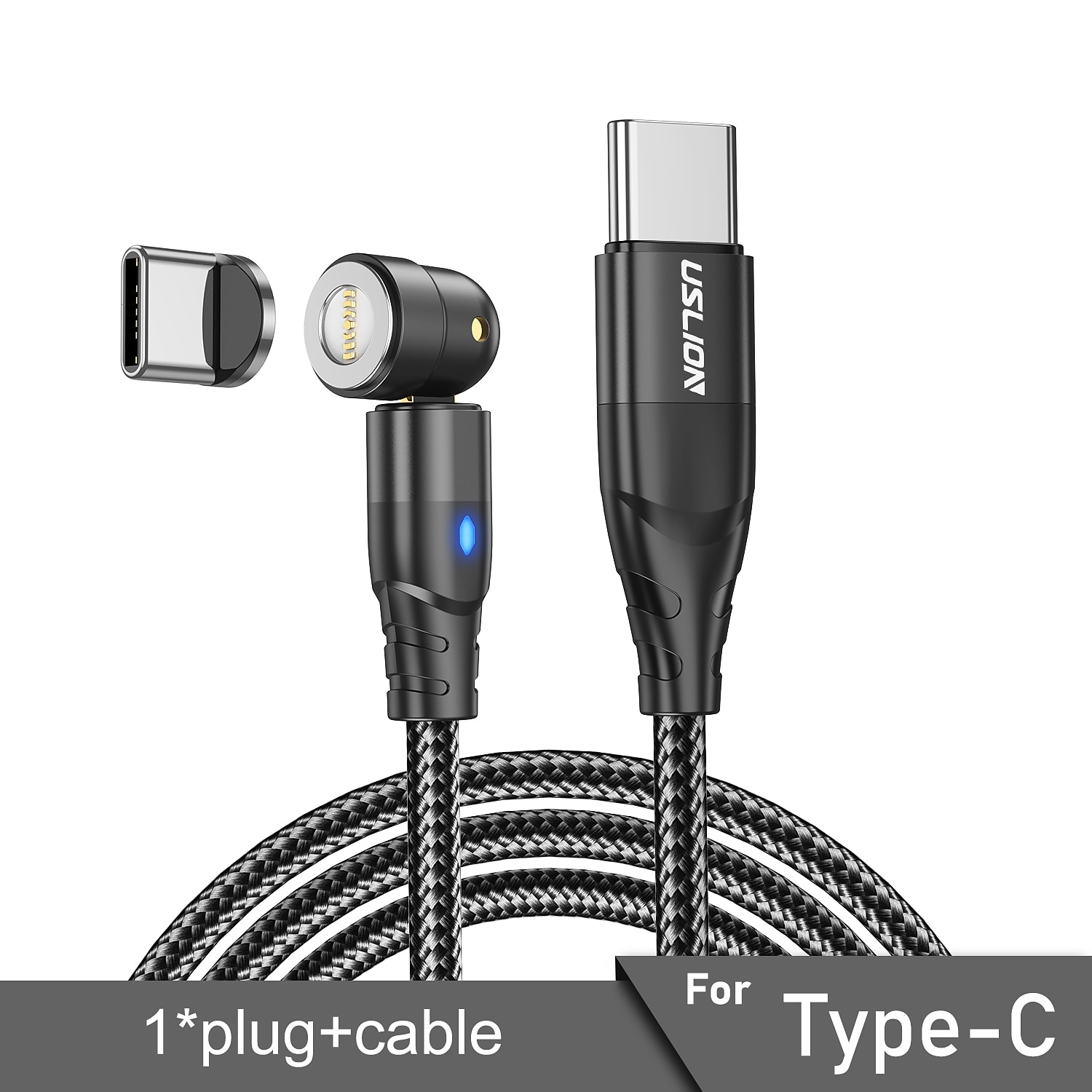 Multi Charging Cable 60W 3.3ft 6.6ft USB C to Lightning / micro / USB C 3 A Fast Charging Nylon Braided Durable Magnetic For Samsung Xiaomi Huawei Phone Accessory 2025 - $10.99 –P11