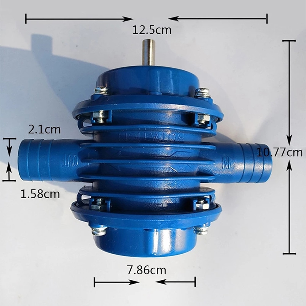 Pompe à eau perceuse électrique à main auto-amorçante robuste pompe à bateau centrifuge pompe à eau haute pression de 2025 ? $36.99 –P3