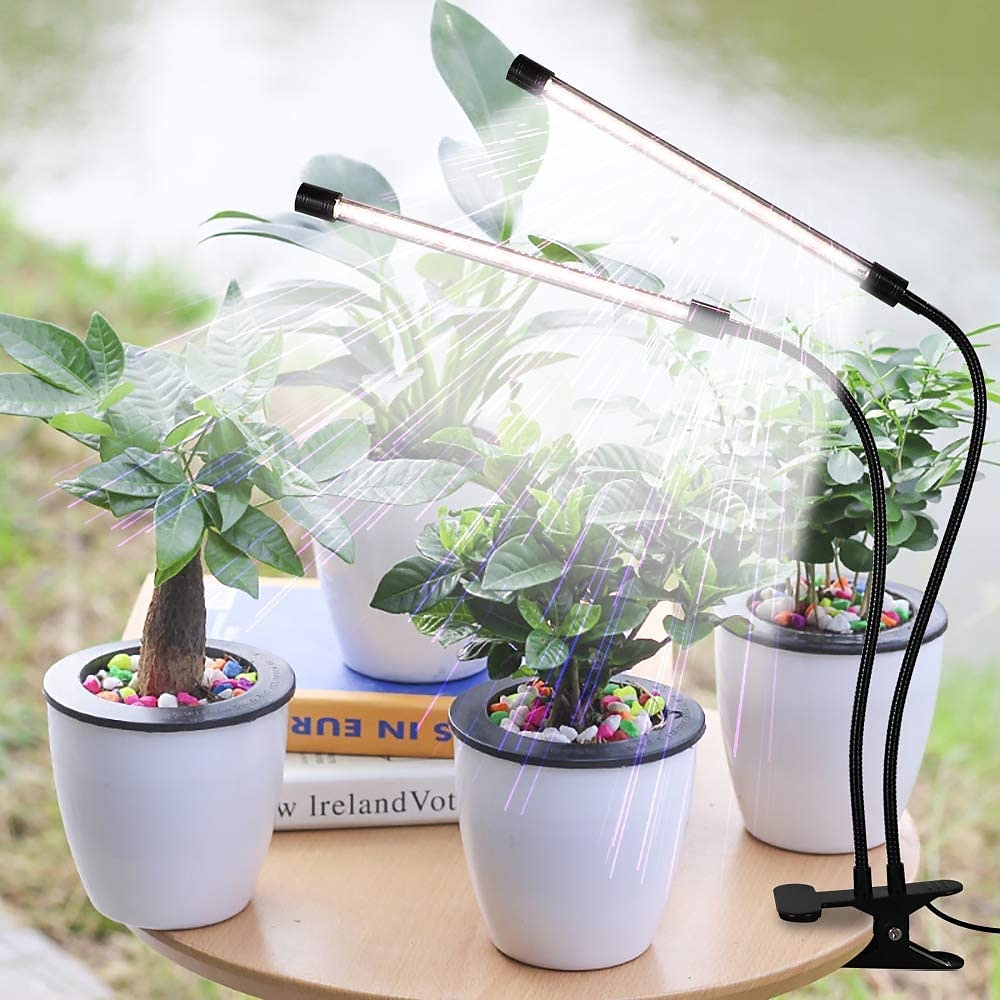 LED Grow Lights Dimmable Growing Light Fixture 10W 20W 30W with Plug for Desktop Plants Home Office Vegetable Greenhouse 20-40-60-80 LED Beads 1 Set 2025 - $39.11 –P5