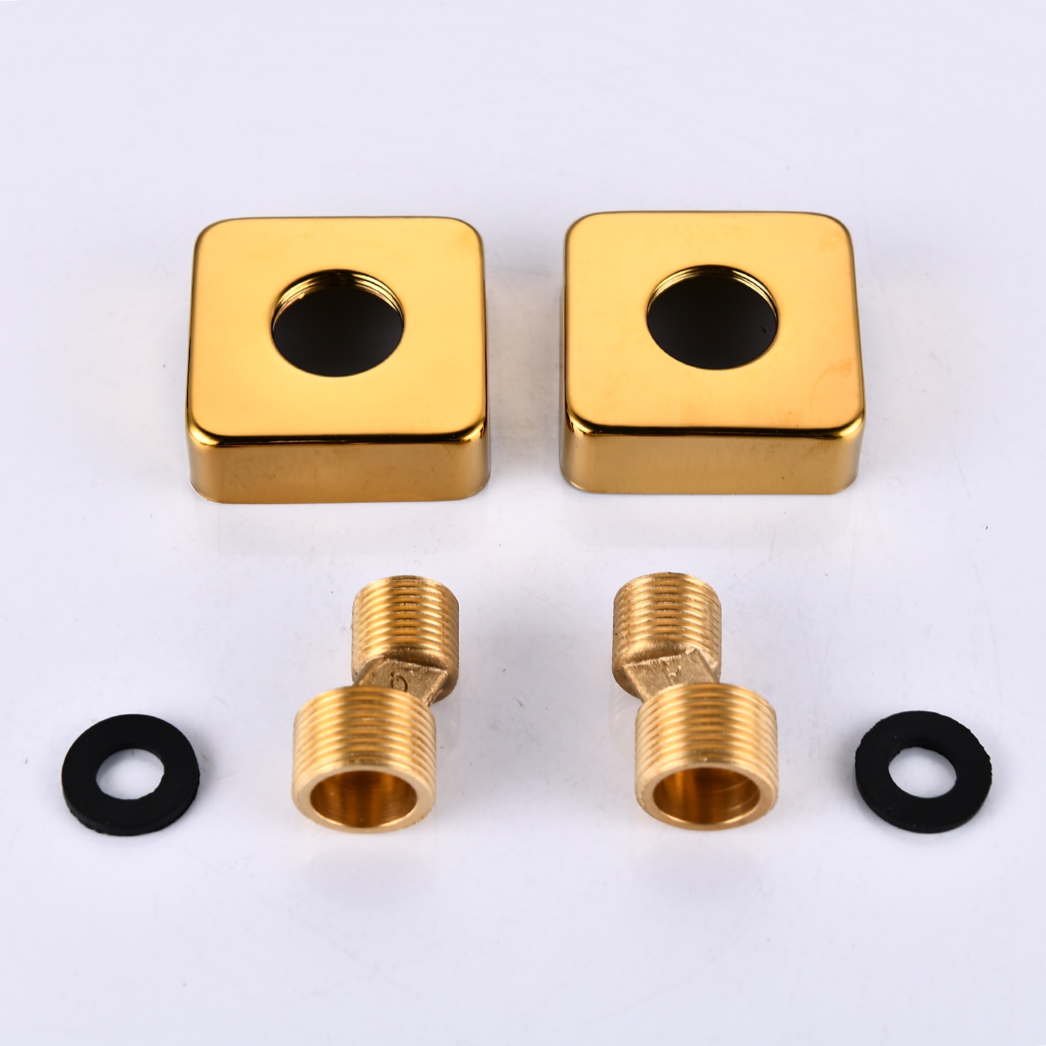 kád csaptelep - modern galvanizált falra szerelhető kerámia szelepes kád zuhanycsapok 2025 - $275.39 –P16