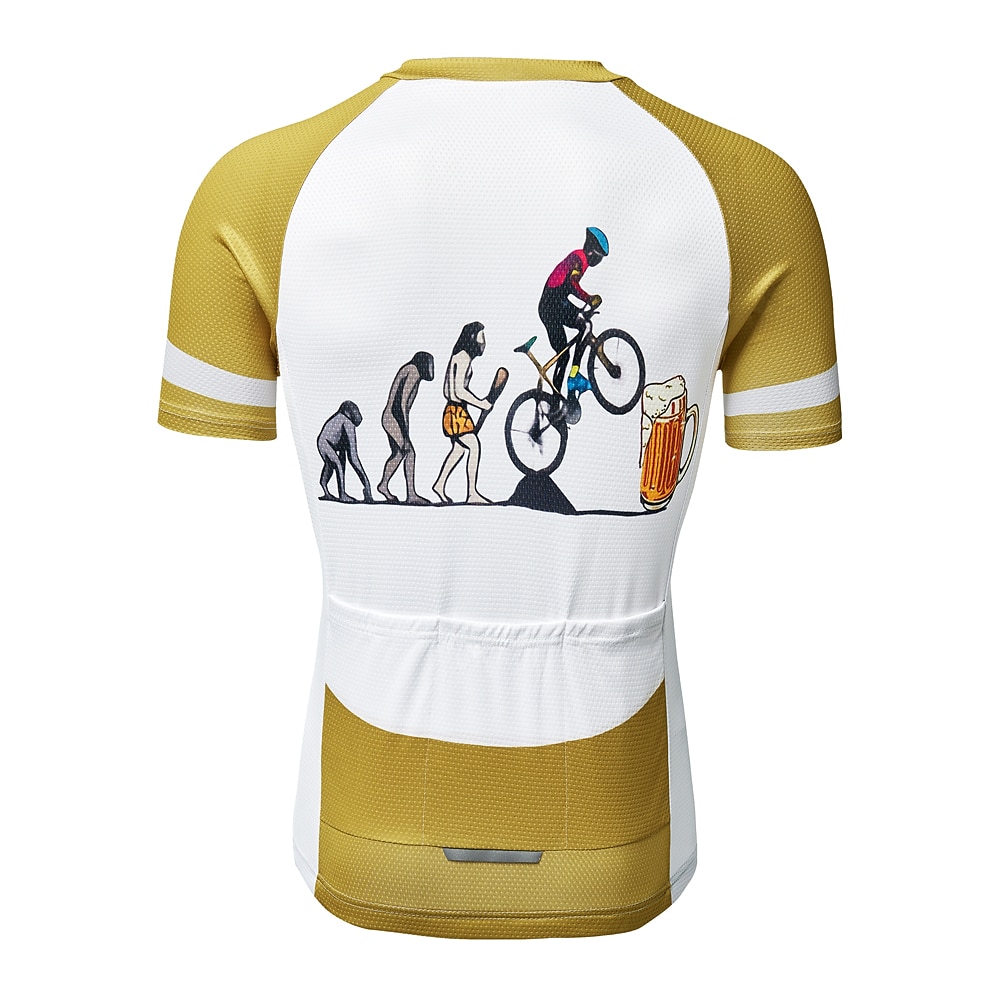 Ανδρικά Φανέλα ποδηλασίας Με Μοτίβο Αστείος Εξέλιξη Κοντομάνικο Ποδήλατο Αθλητική μπλούζα Μπολύζες με 3 πίσω τσέπες Ποδηλασία Βουνού Ποδηλασία Δρόμου 2026 - $30.99 –P2