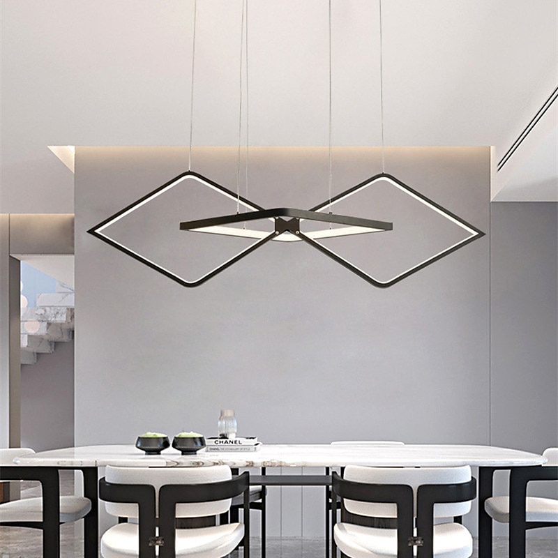 led pandantiv 100 cm candelabru design unic aluminiu stil artistic stil modern finisaje pictate elegant led moderne 220-240v 2025 - $448.59 –P2