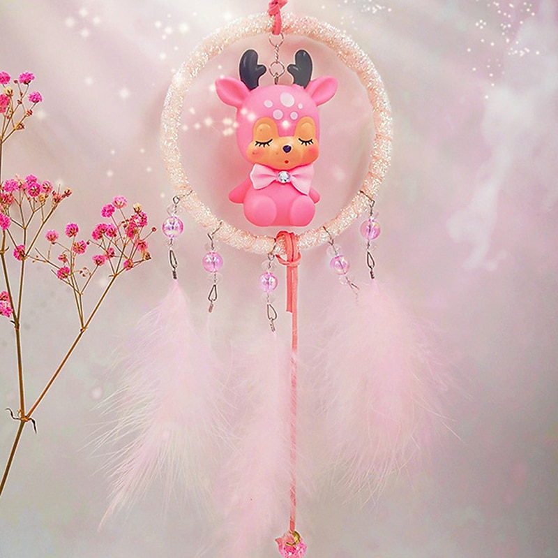 бохо ловец снов подарок ручной работы настенный декор искусство орнамент ремесло сердце единорог перо для детей спальня свадьба фестиваль 2025 - $14.49 –P5