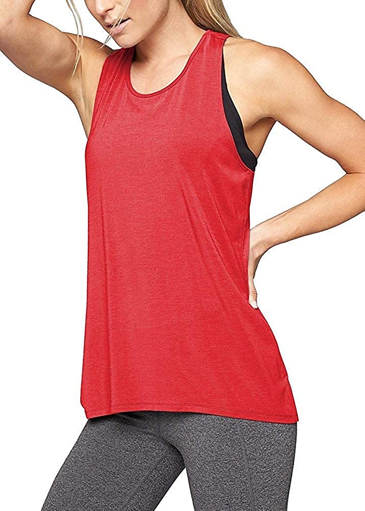 Women's Yoga Top Breathable, Quick Dry, Moisture Wicking Cross Back Sleeveless Sports Fashion Tee Tshirt, Tank Top For Fitness, Gym Workout, Running Activewear Black / Pink / Red 2025 - $10.39 –P1