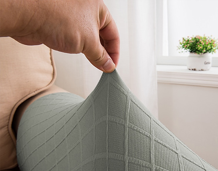 Fundas para reposabrazos de sillas, color burdeos, para sofás, fundas para brazos de sofá, fundas de spandex y jacquard, protectores de muebles antideslizantes, fundas de sillón lavables para sillón 2025 - $18.49 –P5
