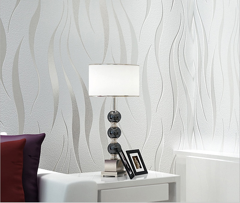 Papiers peints cool papier peint couleur unie blanc gris or papier peint fond amovible non tissé pour la décoration de la maison matériau imperméable décoration de la maison 53*950 cm de 2026 ? $25.99 –P7