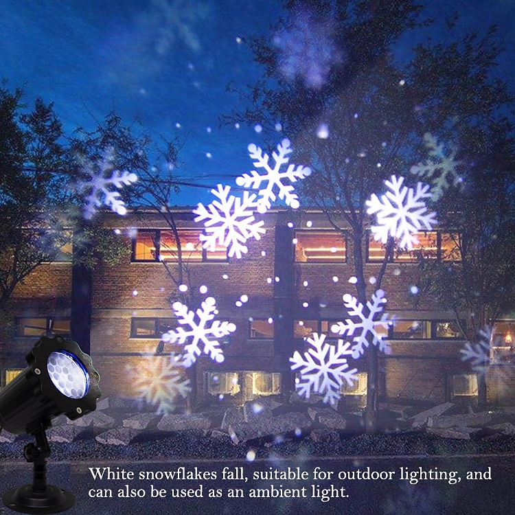 Christmas Light Snowflake Projection Lamp Christmas Decoration Lamp Can Be Remotely Plugged In 2025 - $40.99 –P5