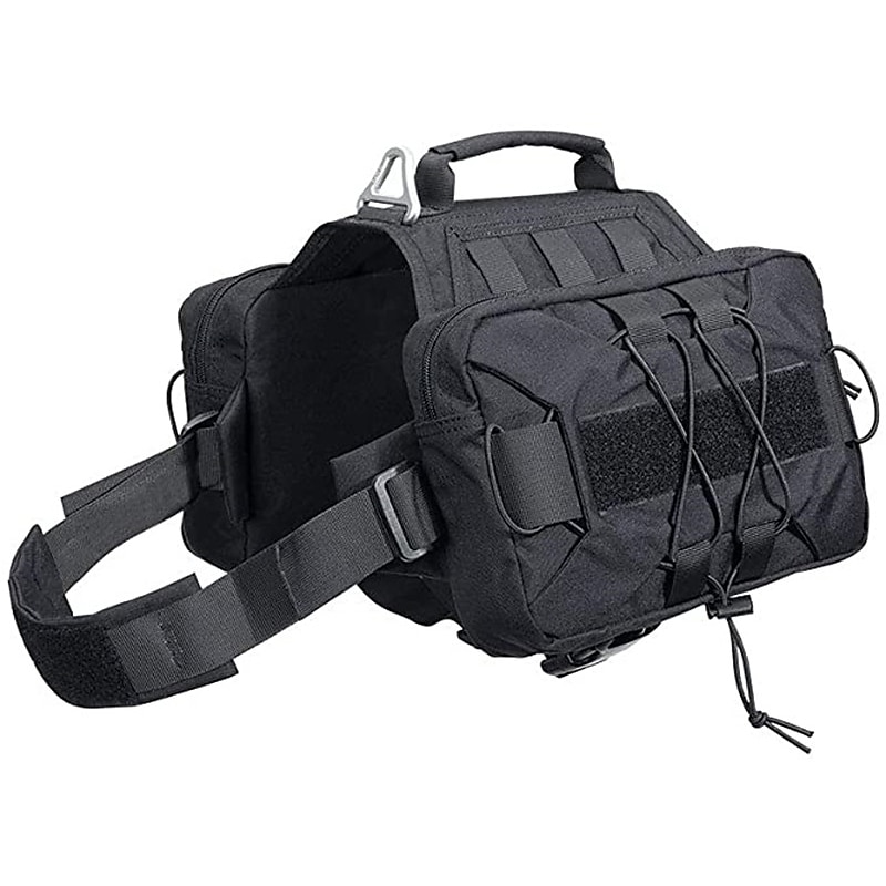 hondenpakket hound dog zadeltas rugzak voor reizen camping wandelen medium&amp;versterker; grote hond met 2 ruime zijzakken 2025 - $59.99 –P2