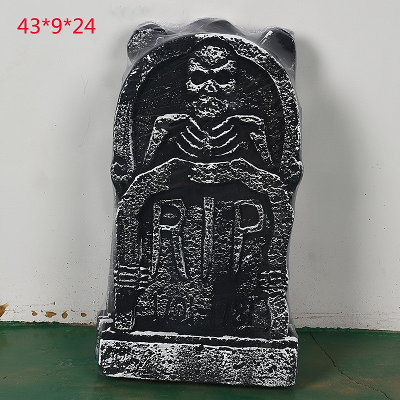 Solid Foam Gravestone Halloween Prop Bar Haunted House Secret Room Decoration 4pcs 2026 - $44.99 –P2