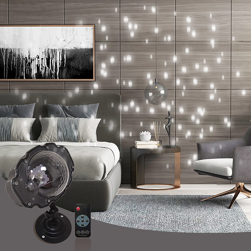 Christmas Snowflake Projection Lamp Ground Plug-in Vertical Dual-purpose Snowflake Projector Lamp Christmas Decoration Lamp Can Be Plugged In 2025 - $41.99 –P11
