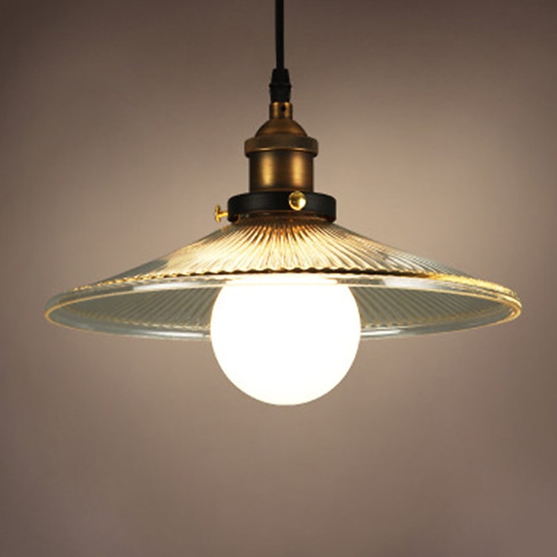 lampada a sospensione a led in vetro casa colonica vintage e27 lampada da soffitto vintage leggera lampada paralume industriale per soggiorno, soggiorno, sala da pranzo, ristorante, bar 110-240v del 2026 a $82.99 –P12