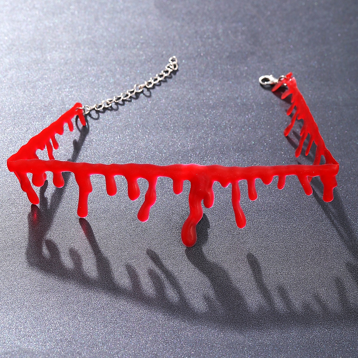 Halloween Decoration Horror Vampire Dark Blood Necklace European And American Ktv Haunted House Creative Personality Blood Necklace 2025 - $6.99 –P2
