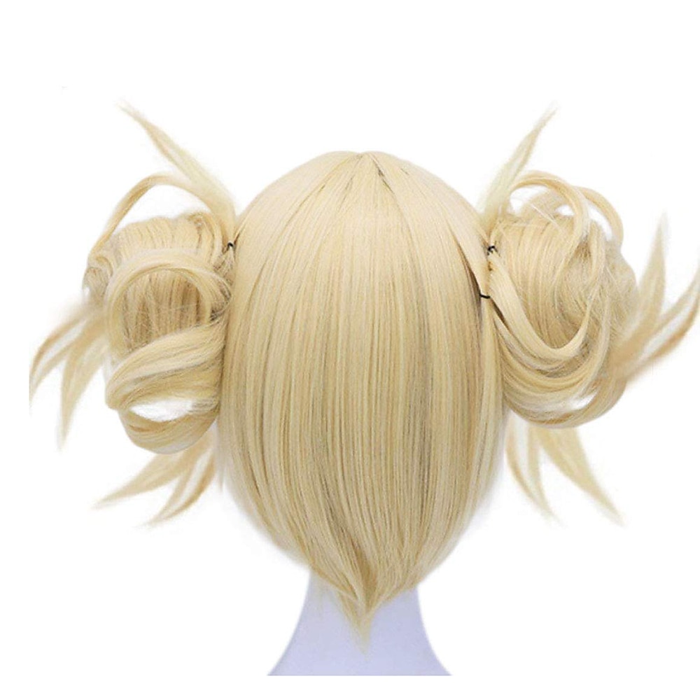 Peruki Cosplay Blond Prosta Włosie synetyczne Krótkie Peruki Męskie / Damskie Peruki Na imprezę 2025 - $21.99 –P10