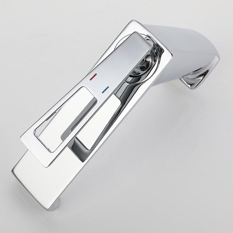 ברז אמבטיה בית חווה ידית אחת כיור כיור כיור ברז כרום/שחור/אפור/זהב זמין 2025 - $145.99 –P4