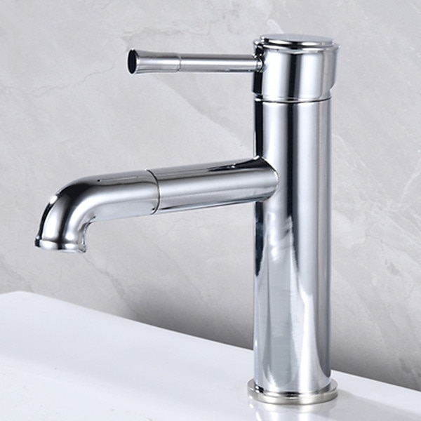 Bathroom Sink Faucet - Pull Out Oil-Rubbed Bronze / Antique Brass Centerset Single Handle One Holebath Taps 2025 - $113.99 –P5