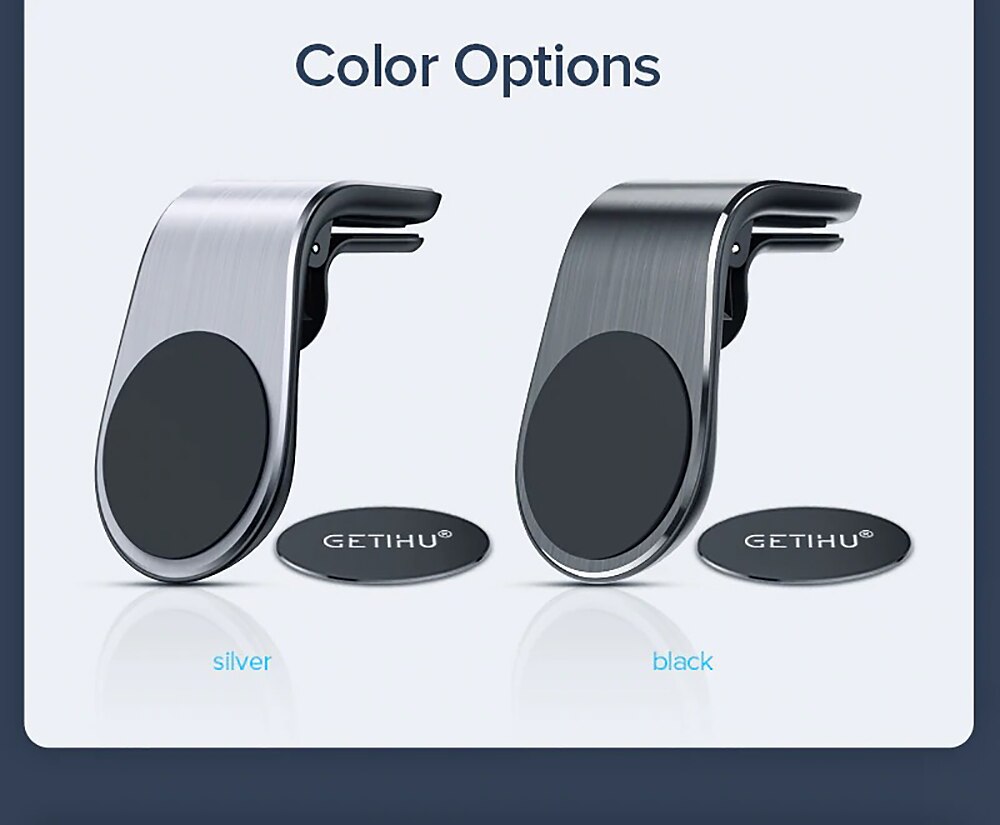 Metal Magnetic Car Phone Holder Mini Air Vent Clip Mount Magnet Mobile Stand For iPhone XS Max 11Pro Xiaomi SAMSUNG Galaxy Note10 Smartphones 2025 - $14.99 –P15