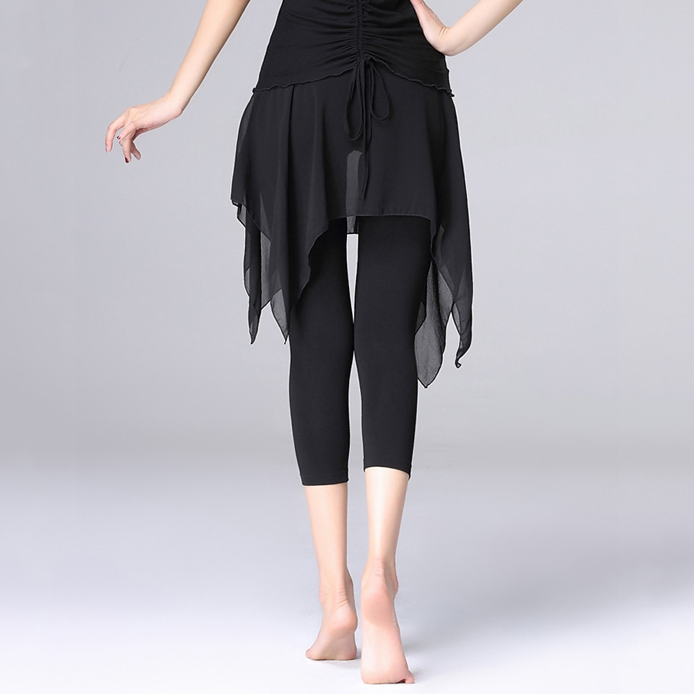 Activewear Skirts Pure Color Splicing Women's Training Performance Natural Modal 2025 - $21.99 –P3