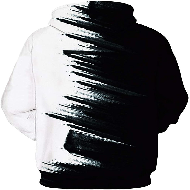 Homens splicing Pintura a Tinta Moletom Moletons Moletom Manga Longa Moletom com capuz Roupa de rua Impressão 3D QYXH031 QYXH032 Designer de 2025 por $29.99 –P2