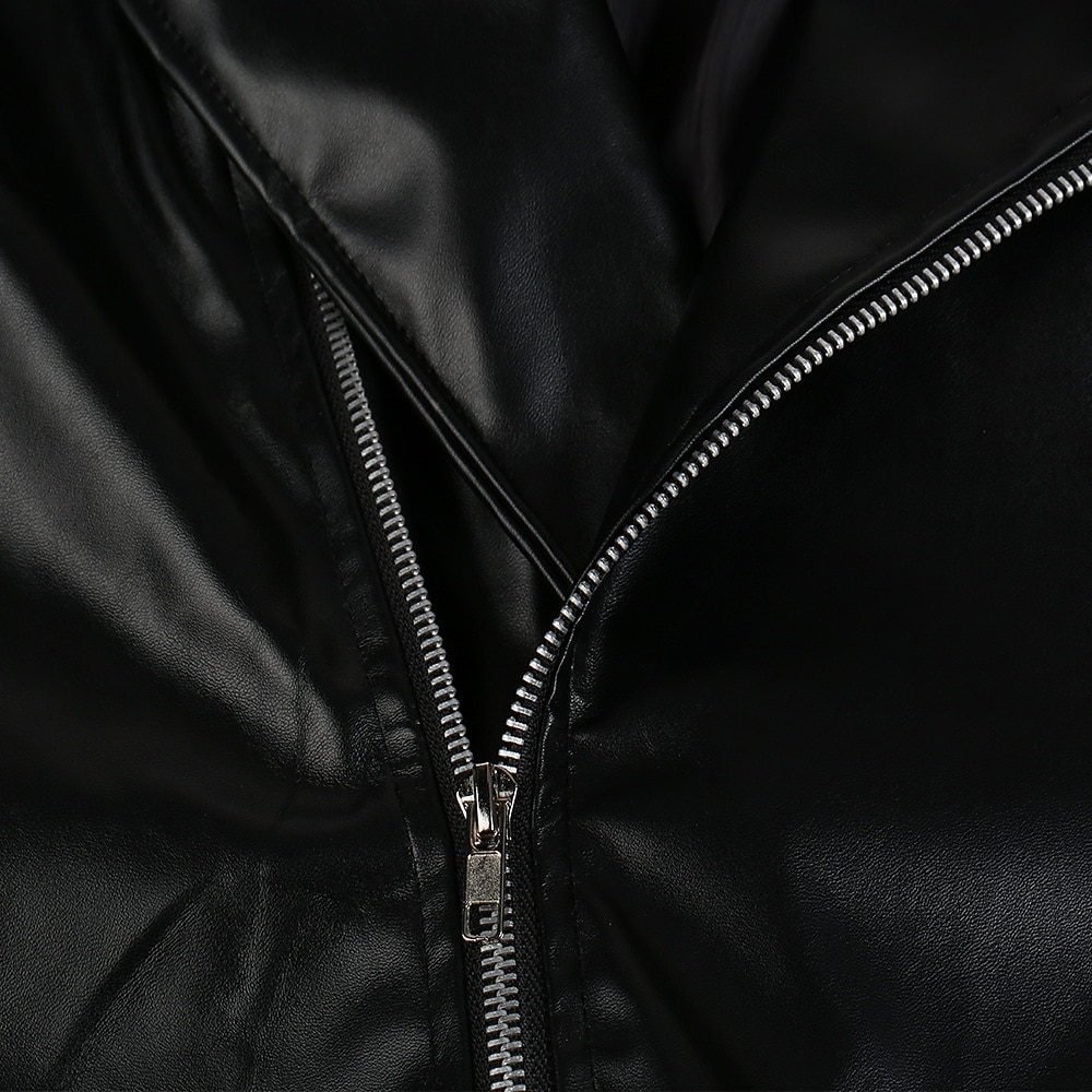 Per uomo Giubbotto Giacca di pelle sintetica Giacca da motociclista Giacca da moto Attività commerciale Giornaliero Tenere al caldo Antivento Tasche Autunno Tinta unica Streetwear Lavoro Collo del 2026 a $57.99 –P14