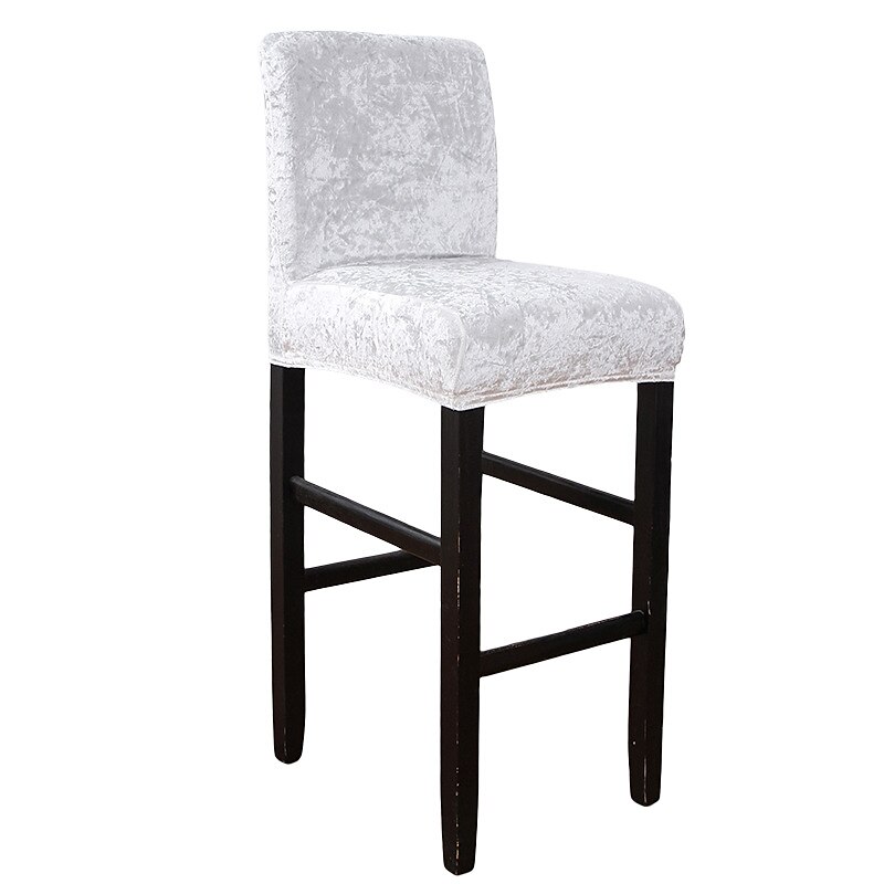 Velvet Bar Stool Covers Stretch, Burgundy Soft Non Slip Height Stool Covers with Elastic Bottom Removable Washable High Seat Chair Protectors for Dining Room Kitchen Barstool 2025 - $12.49 –P14