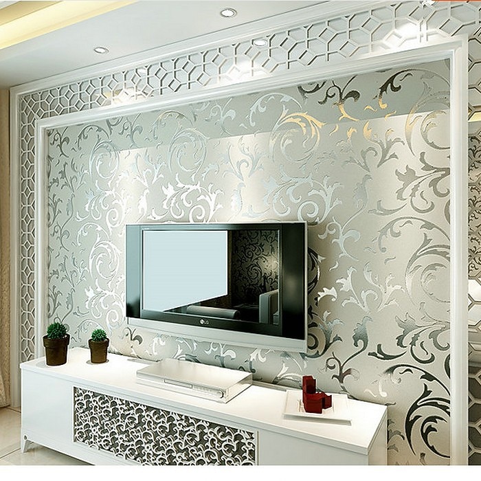 parede de papel de parede cobrindo adesivo de filme descascar e colar água moderna ondulação 3d decoração de casa em não tecido 53 * 950 cm de 2026 por $21.99 –P7