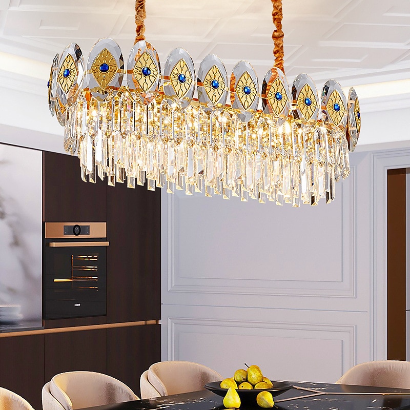 lampada a sospensione a led 80 cm lampadario a sospensione design lanterna in acciaio inox elettrolitico moderno 220-240v del 2025 a $2315.99 –P2