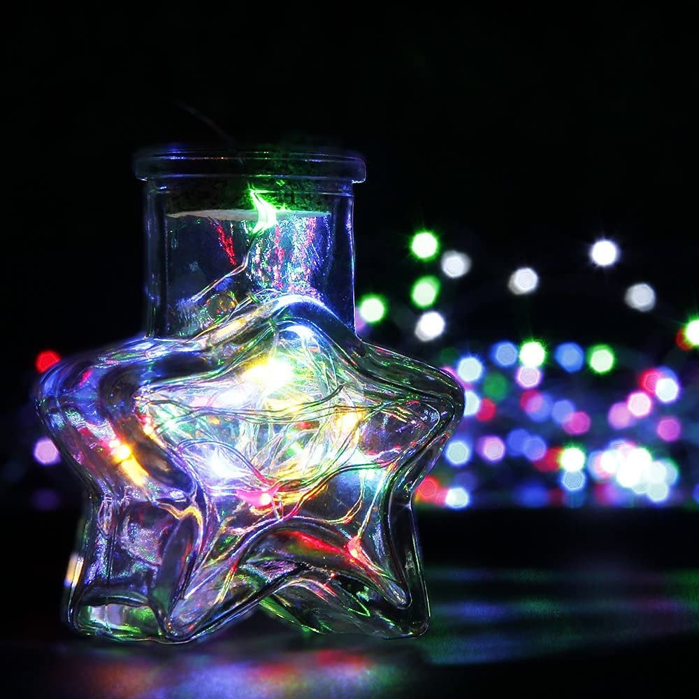 Elegant Wedding Reception Party 24pcs 1M 10Leds LED String Fairy Lights Garland Decorative Light Outdoor String Lights Copper Wire CR2032 Battery Operated Christmas Wedding Party Decoration 2025 - $34.99 –P13