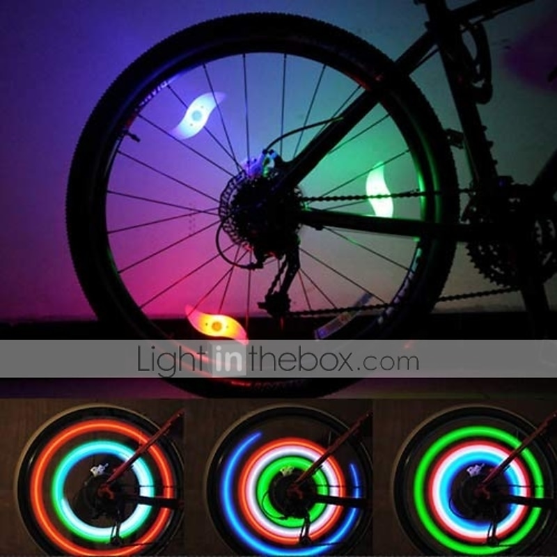 Светодиодная подсветка колеса велосипеда, 32 узора