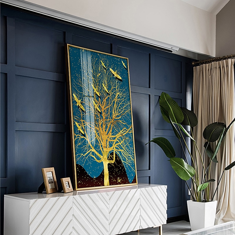 Wall Art Печать на холсте цветочные украшения дома декор свернутый холст без рамки без рамы нерастянутый 2025 - $15.49 –P7