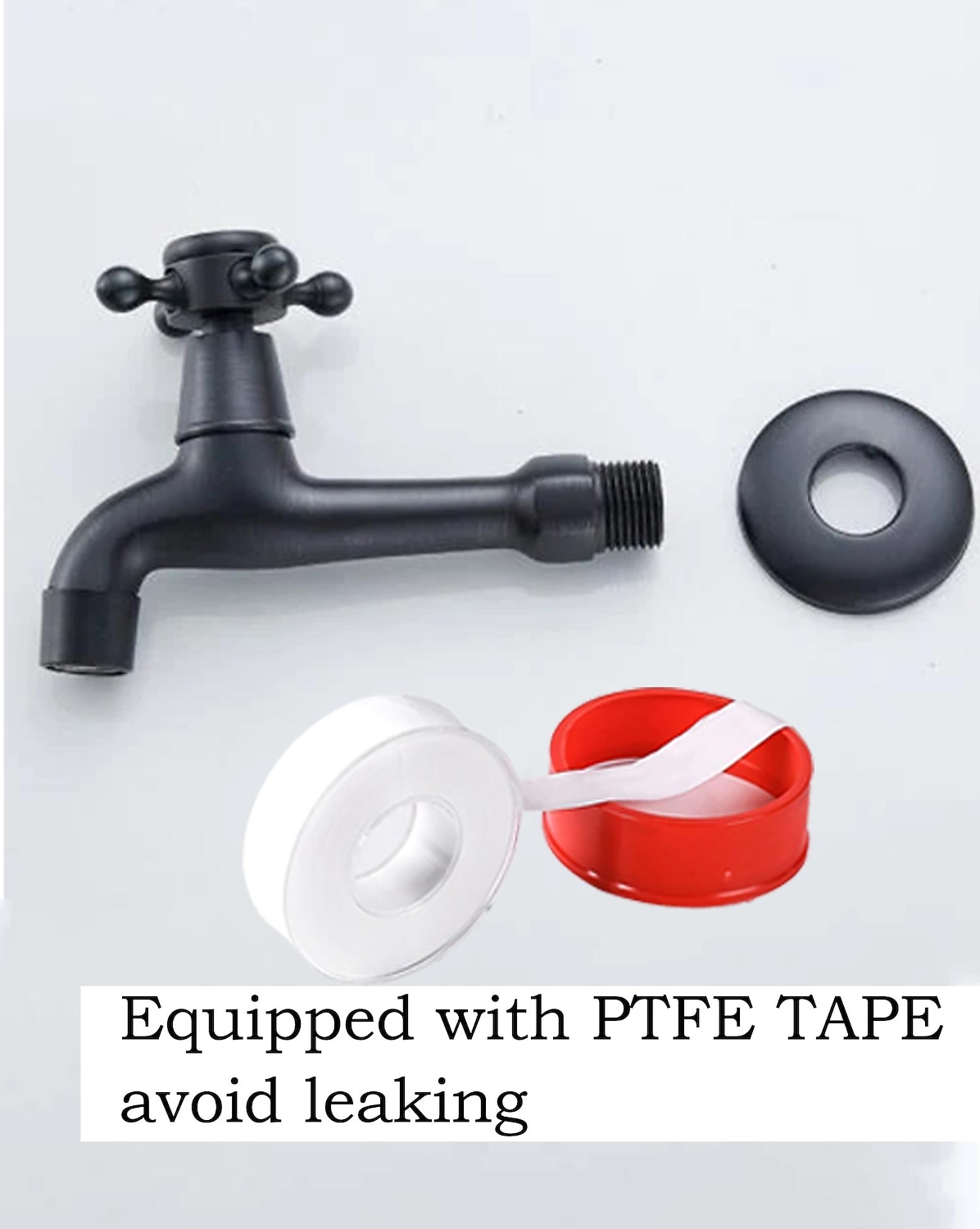 Outdoor Faucet Wall Mounted Single Handle/Outdoor/Indoor One Hole Centerset Retro Vintage Decorative Solid Brass Bathroom Sink Faucet Faucet Tap 2025 - $29.99 –P2